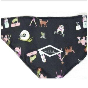 Dog Bandana Nicole Miller Designer‎ Print Small New